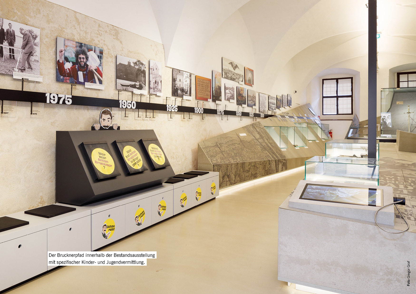 Eingebettete Bruckner-Stationen …